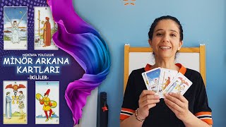 Tarot Dersleri  28 İKİLİLER Minör Arkana Kartları [upl. by Akehsal]