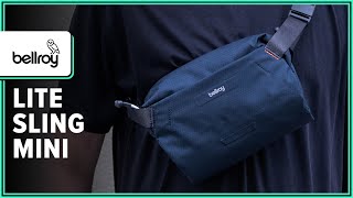 Bellroy Lite Sling Mini Review 2 Weeks of Use [upl. by Eiram370]