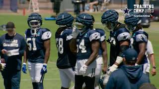 Training Camp Live Coastal Combat  Dallas Cowboys 2023 [upl. by Annirac]