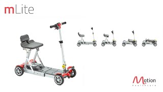 Motion Healthcare mLite Mobility Scooter [upl. by Sirromed]