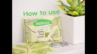 Sanicare Toilet Seat Cover [upl. by Refinnaej]