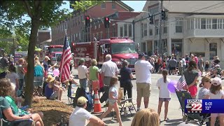 Vergennes celebrates 75th annual Memorial Day parade [upl. by Trinatte]