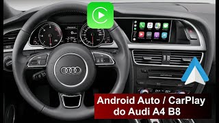 Android Auto  CarPlay do Audi A4 B8 Jak rozpoznać MMI zmiana MMI [upl. by Suzette]