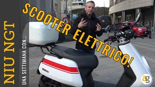 Una settimana in SCOOTER ELETTRICO Test Ride NIU NGT [upl. by Brink]