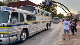 Blytheville Arkansas bus rally parade [upl. by Ettena563]