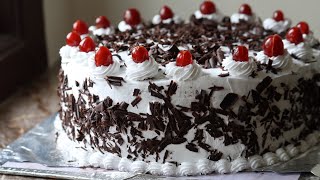 Black Forest cake recipe  Black Forest pastry recipe [upl. by Azrim]