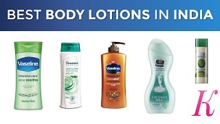 10 Best Body Lotions in India with Price  For Regular and Dry Skin  Best for Winter [upl. by Annohsal]