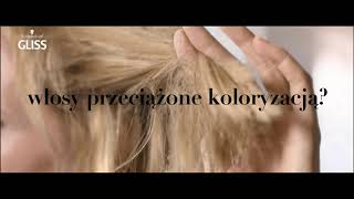 Włosy przeciążone koloryzacją Wypróbuj Gliss Colour Perfector [upl. by Amsed]