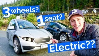 Is a 3 wheeled electric car the FUTURE of commuting  SOLO [upl. by Levania990]