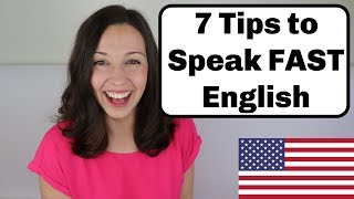 How to Speak FAST English [upl. by Ellmyer]