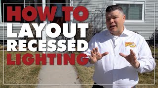 How to Layout Recessed Lighting [upl. by Bueschel]