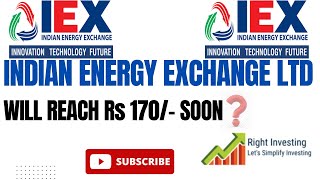 Will IEX reach Rs170 Soon  IEX Share Target Price  IEX Share Latest News  rightinvesting [upl. by Shiroma]