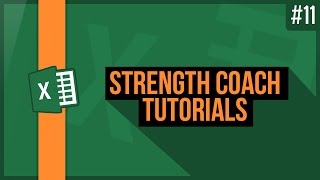 Track Total Load Sets and Reps  Strength Coach Tutorials 11 [upl. by Aenehs]