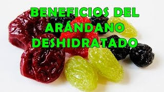 Arandano Deshidratado Beneficios para la Salud  Propiedades de los Arandanos Secos [upl. by Keldon]