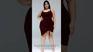 Latest Plus Size Fashion For 👄🍎🍒Curvy Women Fashion in Italy Crush Dress shorts [upl. by Orose456]