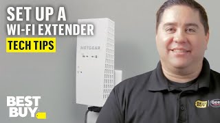 How to Set Up a WiFi Extender  Tech Tips from Best Buy [upl. by Neeleuqcaj507]