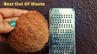 2 DIY Coconut Shell Crafts  Coconut Shell craft ideas Best out of waste from coconut shell [upl. by Khalsa]