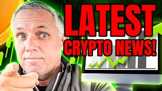 THE CRYPTO MARKET IS UP TODAY THE LATEST CRYPTO NEWS [upl. by Etterb]