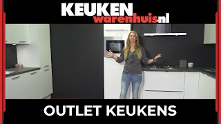 Keuken Outlet amp Outlet Keukens Inspiratie Voorbeelden en uitleg door Keukenwarenhuisnl [upl. by Allehcram]