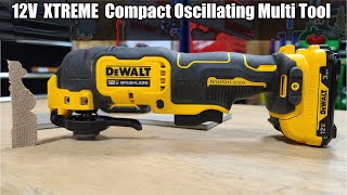 DEWALT XTREME 12V Brushless Oscillating Tool Kit Review DCS353 [upl. by Binah]