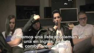 Tokio Hotel Humanoid City Tour Entrevista Parte I Español [upl. by Hertzog894]