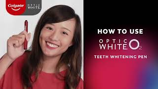 Whiter and shinier teeth in 1 week with Colgate Optic White [upl. by Idnaj]