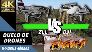 Drone barato SG907 Max versus Drone caro DJI Mini2 Qual se sai melhor [upl. by Quin282]