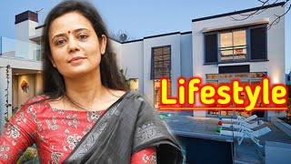 Mahua Moitra Lifestyle Age Career Income Family  Biography and more [upl. by Iretak160]