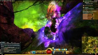 GW2 Auric Basin Toxin Cured Hog Hero Point with No Mastery [upl. by Anitsugua]