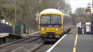 Trains at Tackley 300315 [upl. by Eirrahs331]