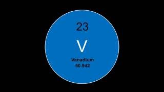 Element 23  Vanadium Facts [upl. by Lienad248]