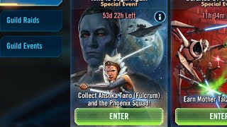 SWGOH Free 7 Ahsoka Tano Fulcrum Event [upl. by Russell788]