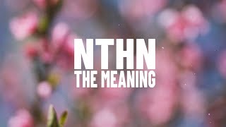 NTHN  The Meaning Official Lyrics Video [upl. by Kiefer]