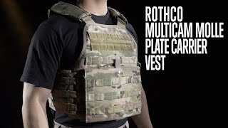 MOLLE Plate Carrier Vest  Rothco Product Breakdown [upl. by Debi600]