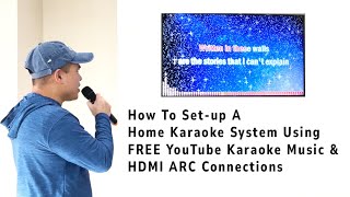 How To Set up Home Karaoke System  Youtube Karaoke System Setup  Setting Up A Karaoke System [upl. by Kutzenco619]