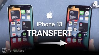 Comment transférer données iPhone vers iPhone 13sans ordinateur [upl. by Llenna]