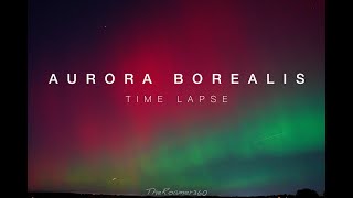 Aurora Borealis Time Lapse  Wait for the end aurora northernlights timelapse [upl. by Lund]