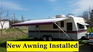 NEW RV Awning installed [upl. by Dyson]