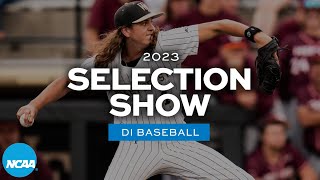 2023 NCAA DI baseball bracket selection show [upl. by Iphlgenia930]