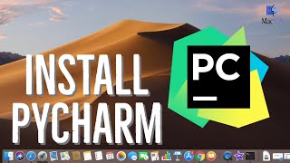 How to Install PyCharm IDE on macOS  PyCharm on Mac [upl. by Assiluy]