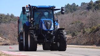 Les tracteurs T6 Dynamic Command de New Holland en action [upl. by Atilamrac562]