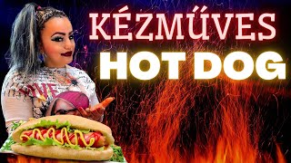 Varga Irén konyhája  KÉZMŰVES HOT DOG [upl. by Aistek361]