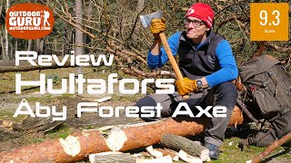 Hultafors Åby Forest Axe Review AFTER 2 YEARS  WITH FACTORY VISIT  BIG TREE CHOPPING [upl. by Ecnaret]