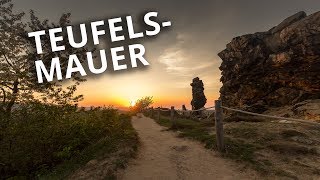 Teufelsmauer bei Weddersleben Thale im Harz das WalpurgisSpecial [upl. by Aesoh538]