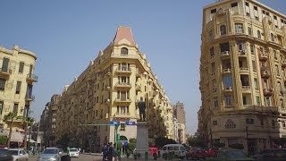 “Little Paris” in Egypt Cairos Talaat Harb Square [upl. by Payne]