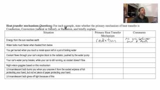 2407 Conduction Convection or Radiation [upl. by Sebastiano891]