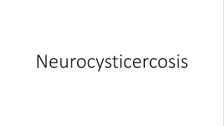 Neurocysticercosis NCC  Parasitology [upl. by Kresic]