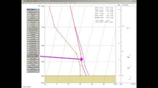 RAOB Program Options Parcel Lifting amp CAPE Tab [upl. by Gnouhc]