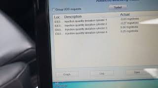 how to check fuel injectors dissel vcds [upl. by Hanford762]