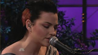 Amy Lee Evanescence  Sallys Song Tonight Live With Jay Leno 2008 [upl. by Aneleve]